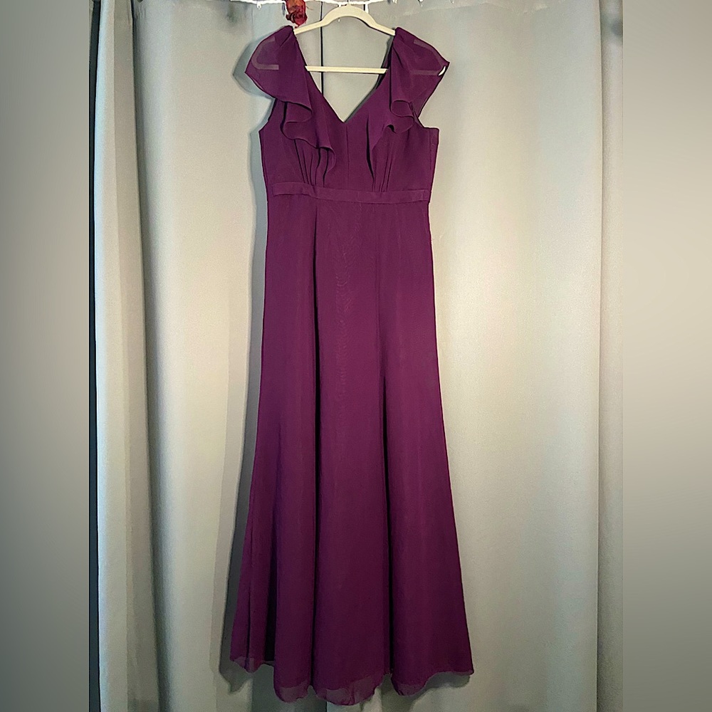 Jenny Yoo Bridesmaid Collection. Deep purple. Size 6.